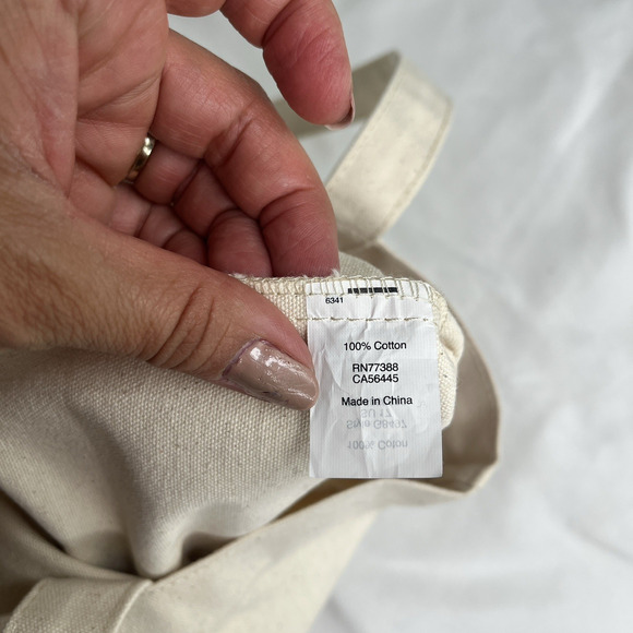 Madewell Eye Catching Canvas Tote bag 100% Cotton versatile, travel, casual - Picture 4 of 7